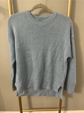 ASOS New Look Light Blue Oversized Knit Sweater | Size Medium